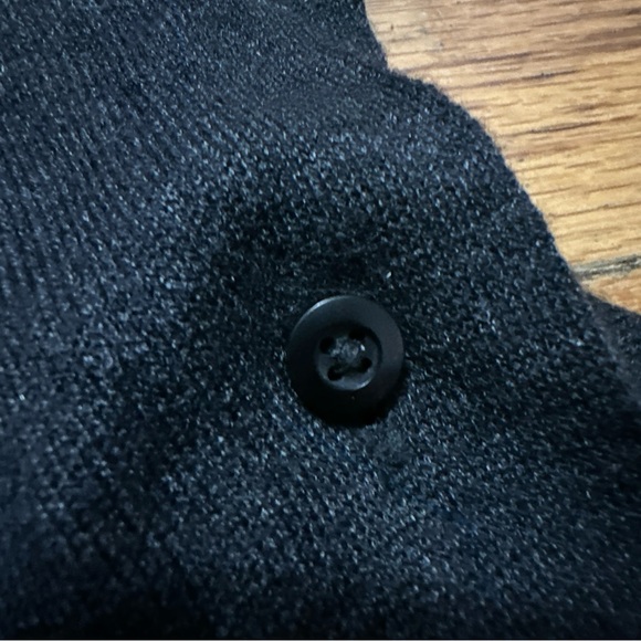 Lululemon Cashmere Blend After Asana Wrap Cardigan in Heathered Black One Size - Picture 8 of 8